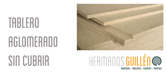Tablero aglomerado sin cubrir para carpintería