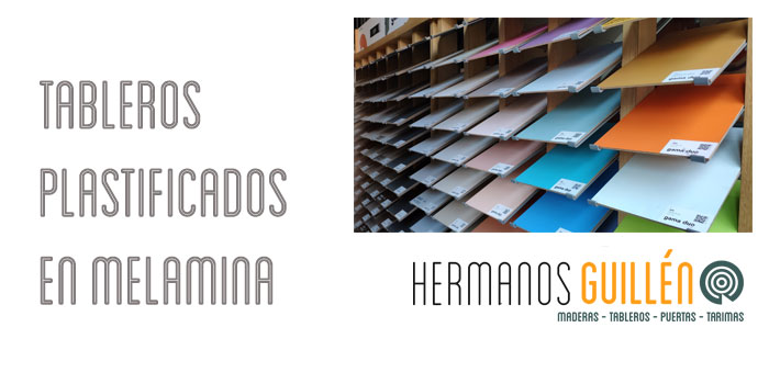 Tableros plastificados en Melamina para armarios, revestimientos y muebles
